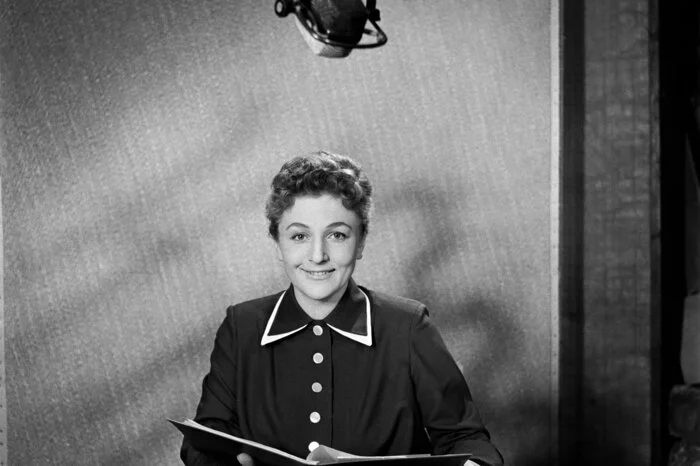 Die erste Fernsehsprecherin Österreichs: Franziska Kalmar