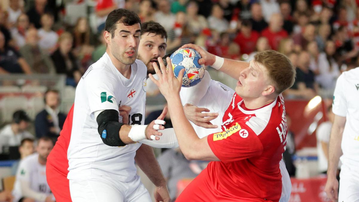 ÖHB-Herren, Handball, Lukas Hutecek  | Lukas Hutecek und Co. siegten gegen Georgien auch im Rückspiel in Wien und holten mit einem klaren 37:30 einen WM-Startplatz