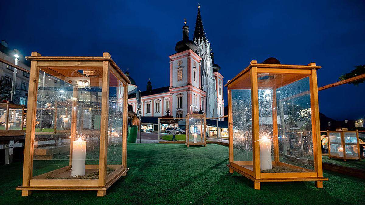 Dem Kerzenlicht kommt heuer in Mariazell eine besondere Rolle zu