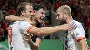 Die Bayern rund um Harry Kane oder Konrad Laimer hatten kein Losglück