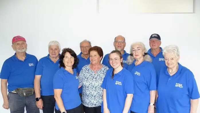 Das Team des Repair-Cafés feierte ein Jubiläum
