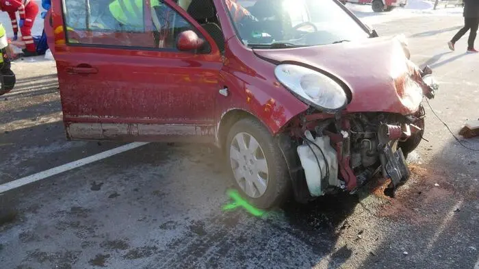 Ein schwerer Verkehrsunfall ereignete sich am 26. Jänner in St. Lambrecht auf der L 502.