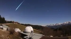 Eine solche Feuerkugel dürfte der Kärntner gesehen haben 