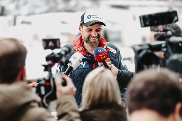 MUTTERS,AUSTRIA,02.JAN.25 - NORDIC SKIING, SKI JUMPING - FIS World Cup, Four Hills Tournament, Ski Austria, media event. Image shows head coach Andreas Widhoelzl (AUT).
Photo: GEPA pictures/ Patrick Steiner