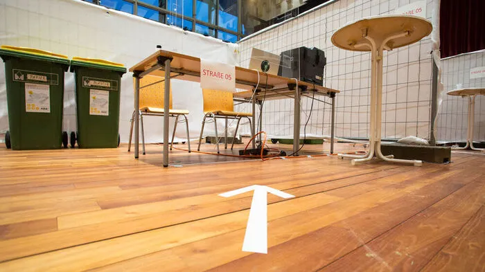 Teststraßen im Gleisdorfer Forum Kloster