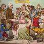Die Impfung gegen Kuhpocken amüsierte 1802 Karikaturisten