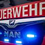 Die Feuerwehr befreite die Frau