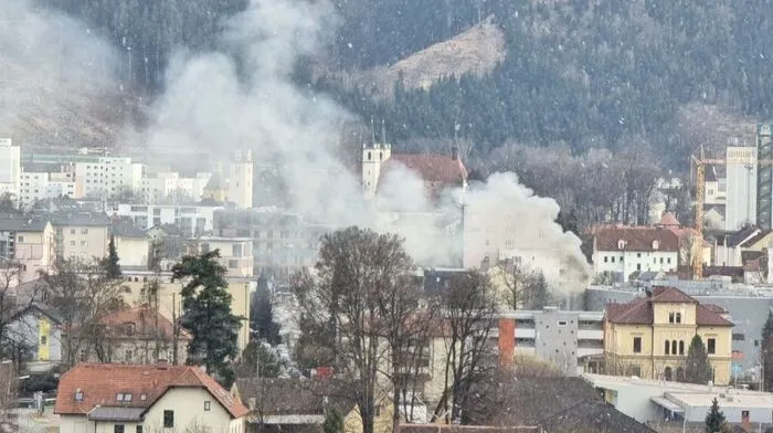 Zwei Feuerwehren wurden am Montagnachmittag zu einem Müllcontainerbrand alarmiert.