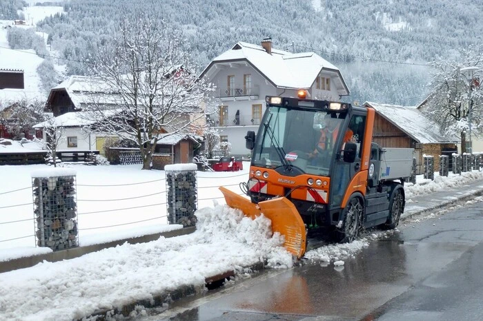 Schneelandschaft im Bezirk Hermagor