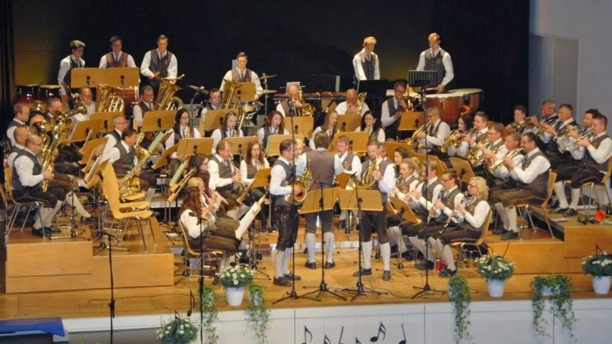 Der Musikverein St. Margarethen/Raab bei seinem Konzert
