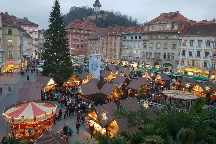 ... wurden die Grazer Adventmärkte eröffnet.