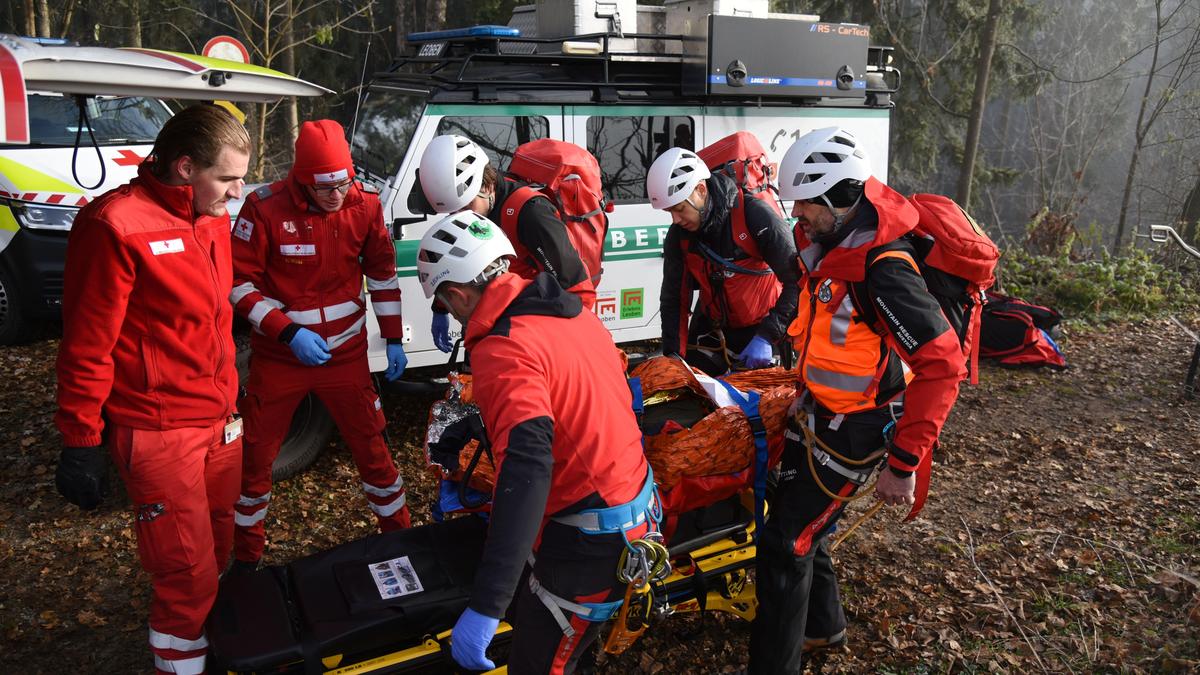 Das Rote Kreuz Leoben trainierte mit anderen Einsatzorganisationen