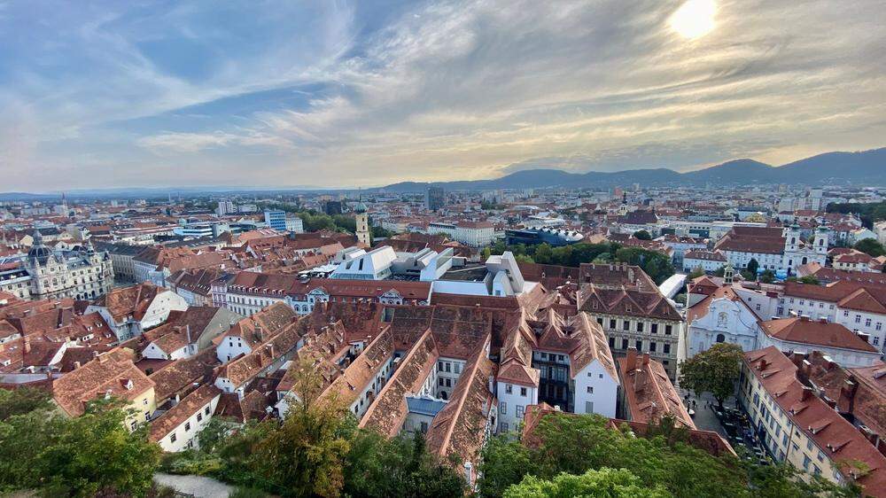 Das als Unesco-Welterbe geschützte historische Stadtzentrum von Graz überzeugte die Macherinnen und Macher des Städte-Indexes