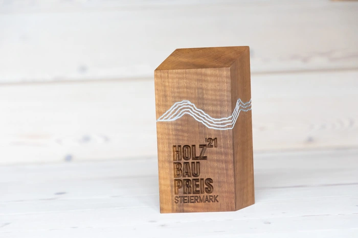 Das „Haus Desimini“ ist einer der Gewinner in der Kategorie „Private Wohnbauten – Handwerkspreis“ des Holzbaupreises Steiermark 2021.