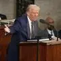 President Donald Trump addresses a joint session of Congress at the Capitol in Washington, Tuesday, March 4, 2025. (AP Photo/Alex Brandon)