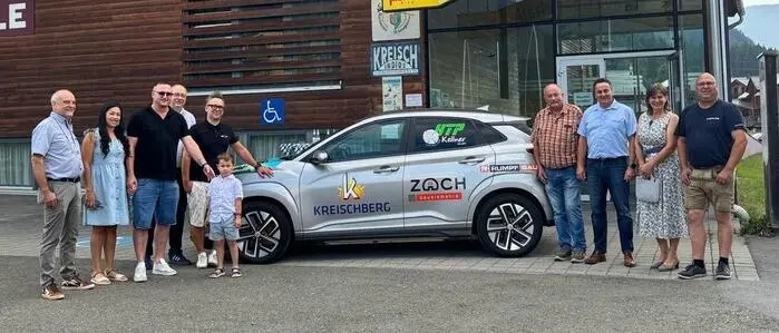 Bei einer kleinen Feier bedankte man sich bei den Unterstützern