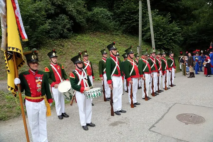 Gastgeber war dieses Jahr die Uniformierte Schützengarde Tiffen.