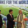 Sogar Indiens Premier Modi kam zur Eröffnung der Samsung-Fabrik