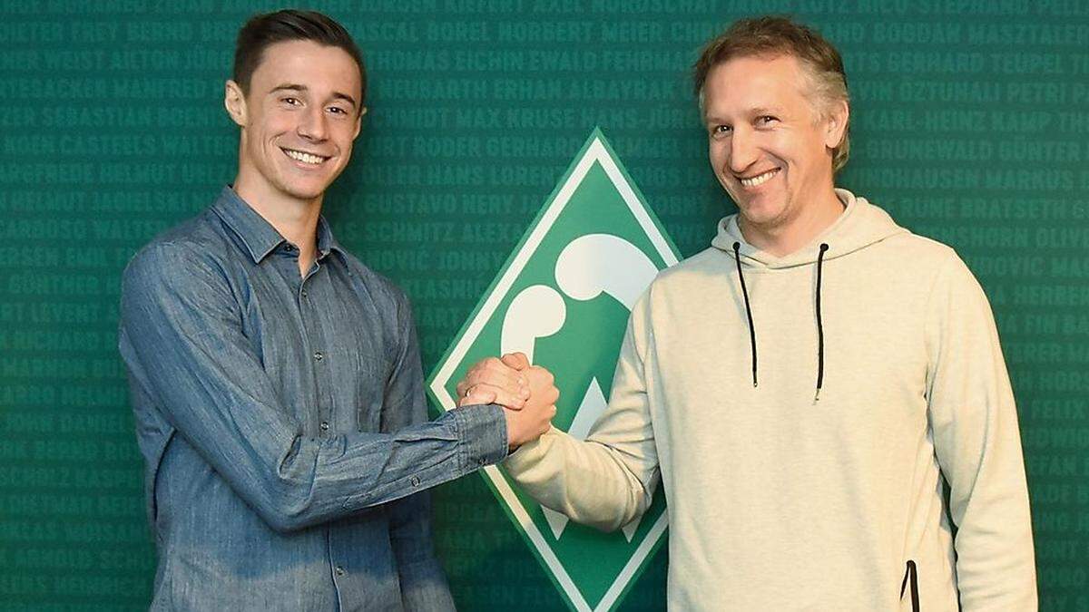 Marco Friedl unterschrieb einen fixen Vertrag in Bremen