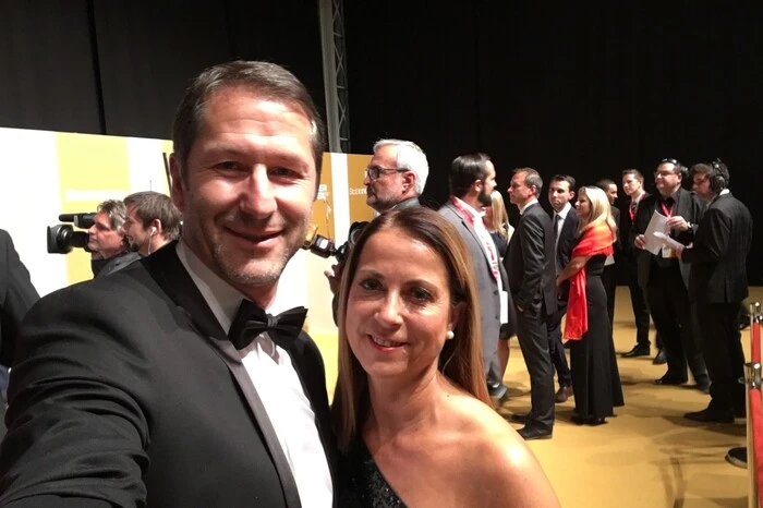 Franco mit Andrea Foda