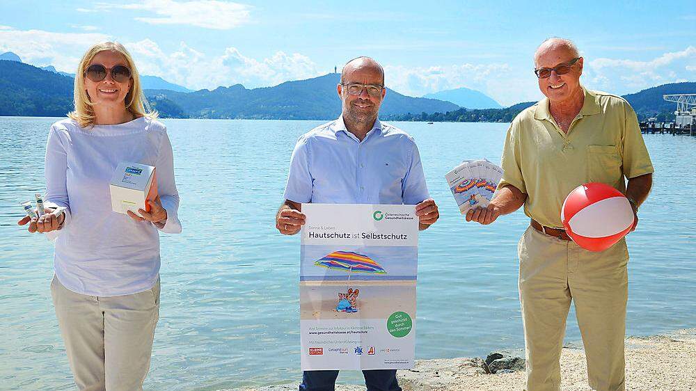 Die Hautschutzkampagne macht dieses Wochenende in Klagenfurt halt