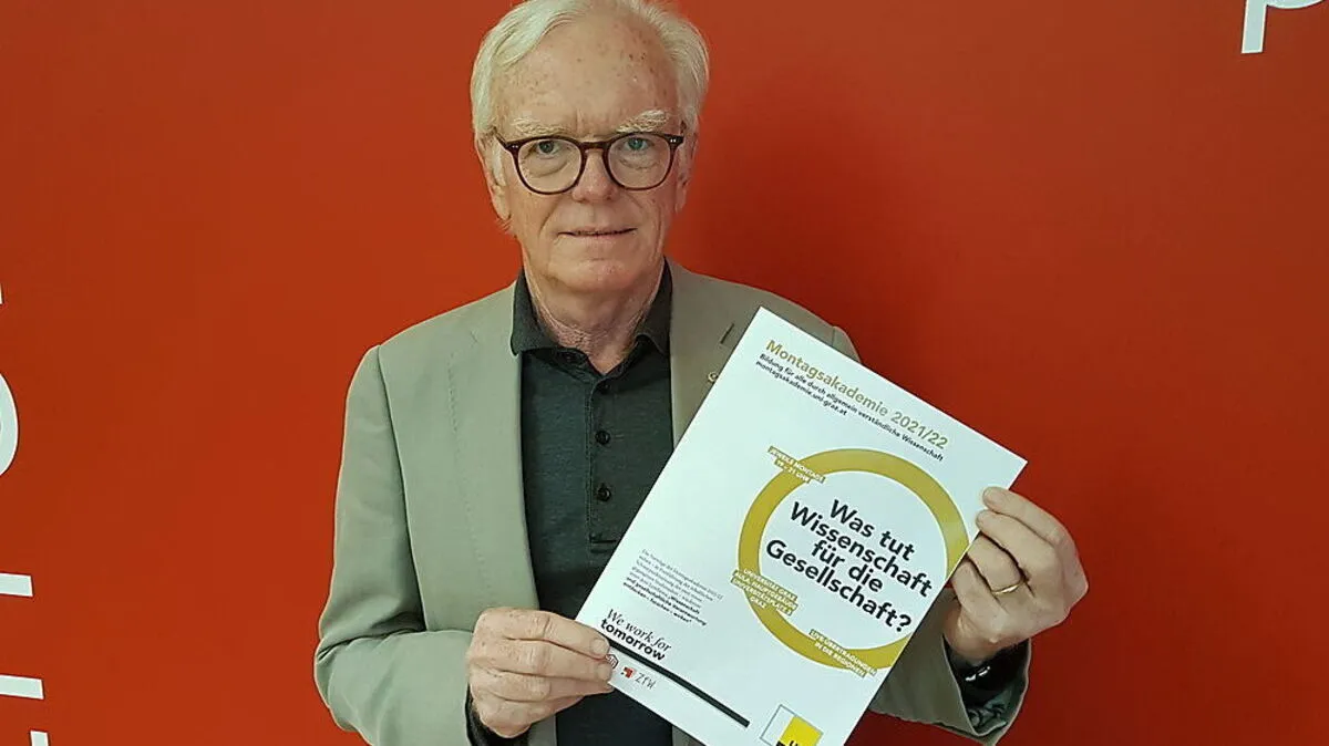 Helmut Saurugg leitet die Außenstelle Feldbach der Montagsakademie