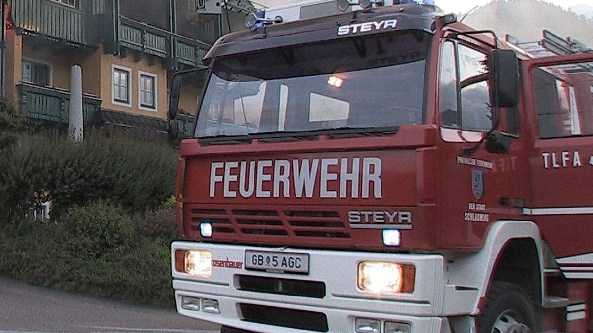 Dank des schnellen Eingreifens der Freiwilligen Feuerwehr Schladming (Symbolbild) konnte am Mittwoch Schlimmeres verhindert werden