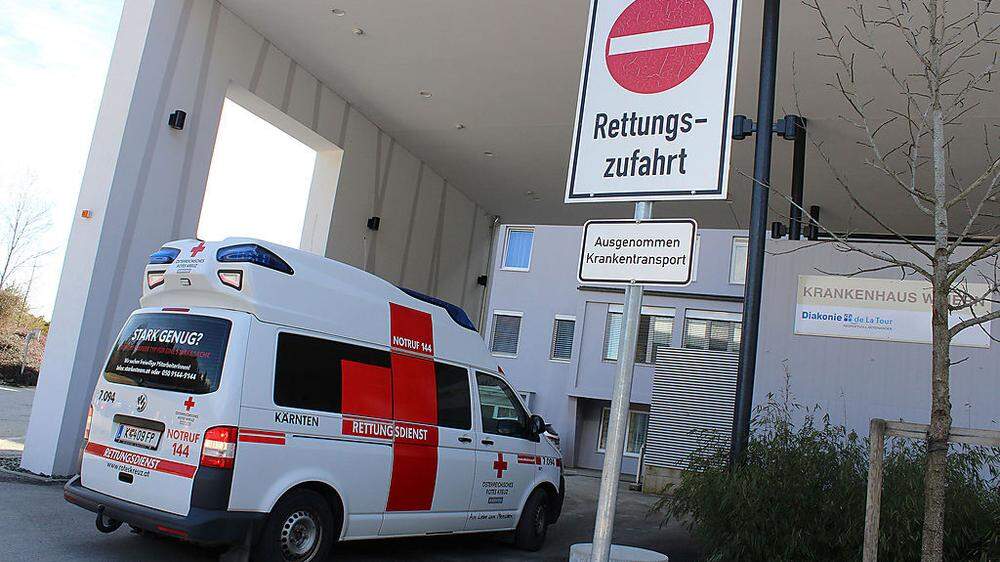 Interne medizinische Notfälle werden von der Rettung künftig direkt nach Klagenfurt gefahren