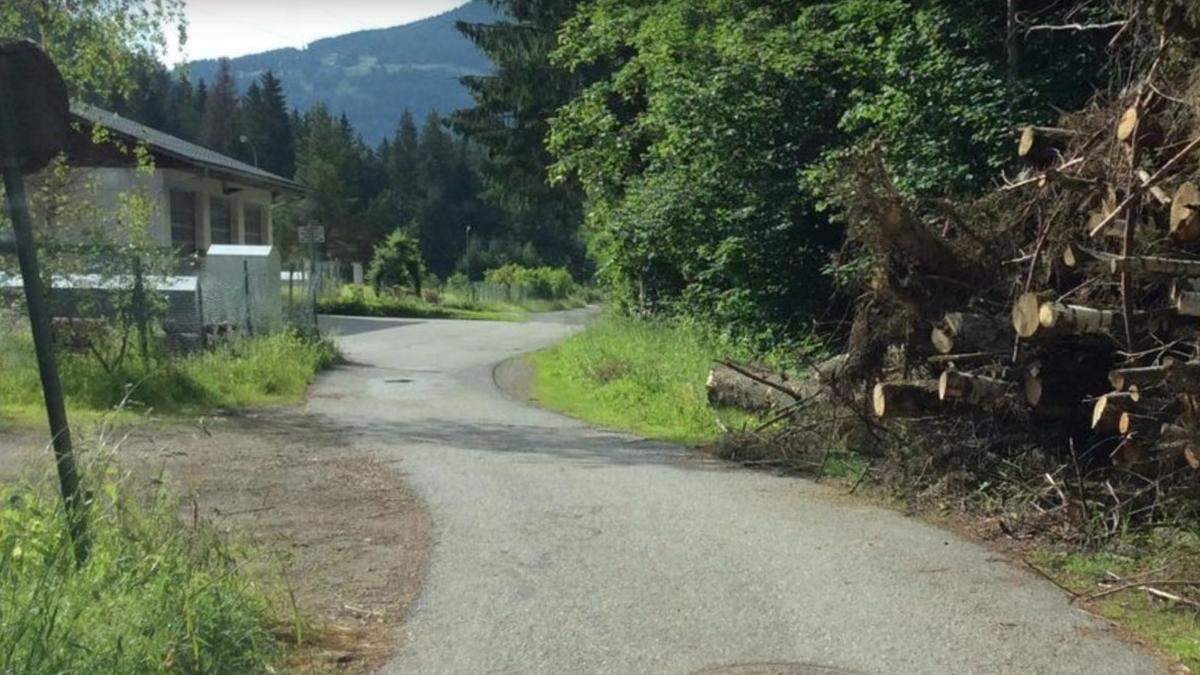 Im Bereich der Mandlinger Kläranlage kam es zu der Attacke