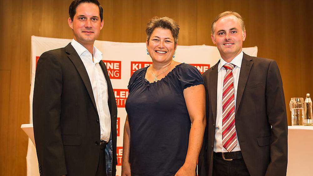 Ronny Rull (ÖVP), Beatrice Kuglitsch (FPÖ) und René Rupnig (SPÖ) wollen Bürgermeister von St. Stefan/Gail werden