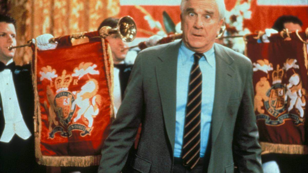 Leslie Nielsen war der Star bei &quot;DIe nackte Kanone&quot;