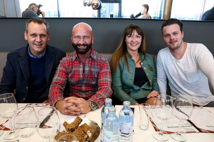 ... nochmals mit Gerald Glettler und Richi Schlögl