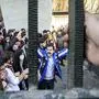 In this Saturday, Dec. 30, 2017 photo, by an individual not employed by the Associated Press and obtained by the AP outside Iran, university students attend an anti-government protest inside Tehran University, in Tehran, Iran. Demonstrations, the largest seen in Iran since its disputed 2009 presidential election, have brought six days of unrest across the country and resulted in over 20 deaths. (AP Photo)