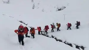 Slowenische Bergretter im Einsatz | Mehr als 70 Bergretter suchten nach den vermissten Brüdern