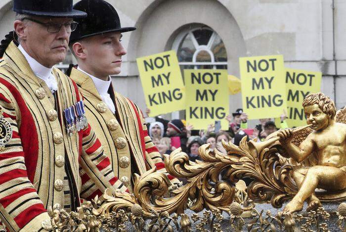 Die Monarchiegegner werden lauter und lauter in Großbritannien