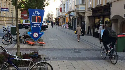 Radarmessung in der Schmiedgasse