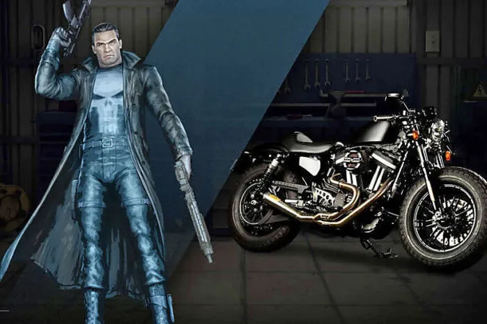 Eine ziemlich düstere Forty-Eight gibt es für den ziemlich düsteren Punisher.