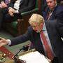 Aktionistisch: Premierminister Boris Johnson im britischen Parlament