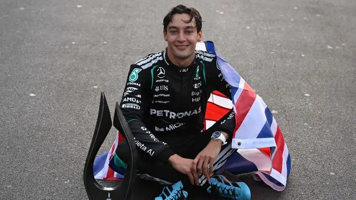 George Russell ist nach seinem Sieg in Baku wieder da