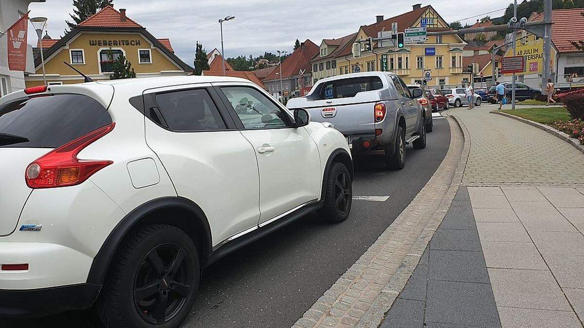 Stau in der Herzogstadt, viele ärgerten sich