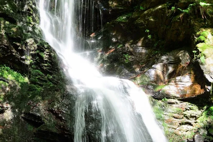Karlheinz Strohmeier entdeckte diesen schönen Wasserfall in in der Gemeinde Eibiswald.