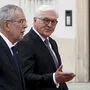 Alexander Van der Bellen und Frank-Walter Steinmeier: Botschaft an Israel