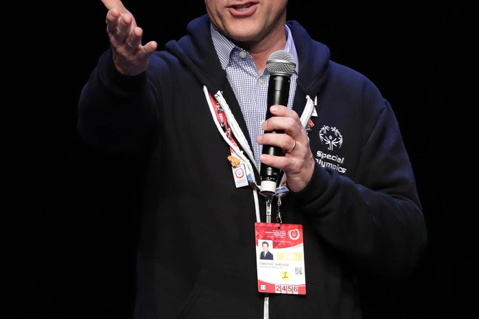 Auch Special Olympics Chairman Tim Shriver zeigte sich begeistert