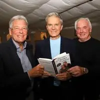 Peter Kaiser, Alfons Haider und Gerhard Dörfler im Amthof