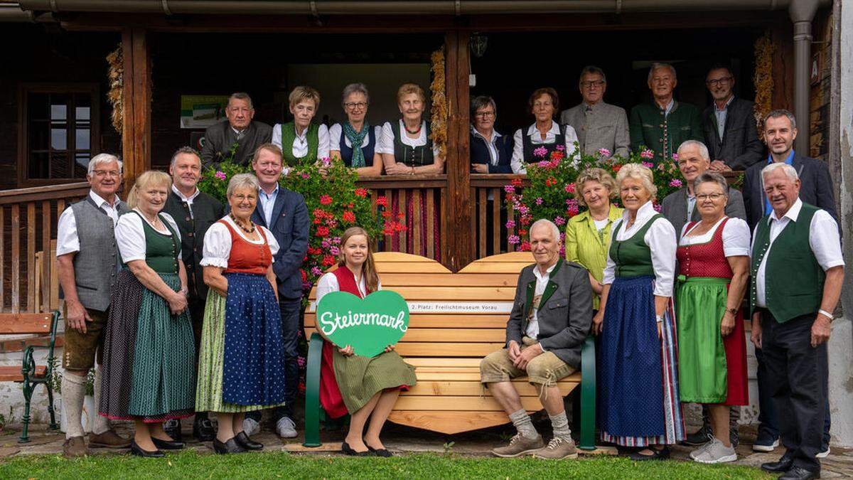 Herzbank für das Freilichtmuseum Vorau (Rang 2)