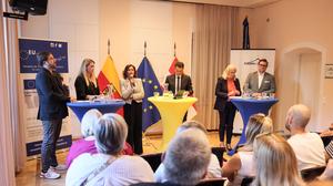 Podiumsdiskussion zur EU-Wahl im Europahaus, Klagenfurt