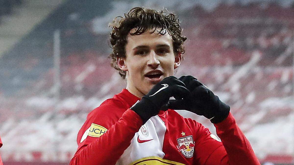 Brenden Aaronson wird Salzburg wohl bald verlassen