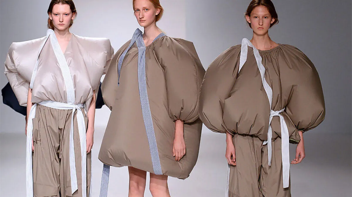 Models bei einer Schau in Paris