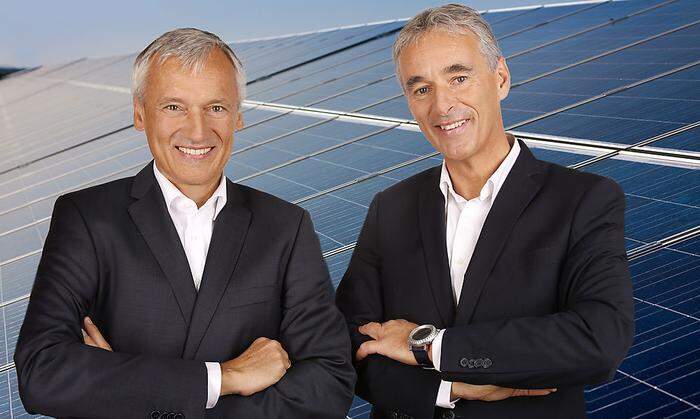 Günter Grabner und Gerhard Rabensteiner verwirklichen ein riesiges Solar-Projekt in Italien 