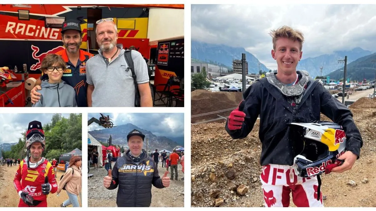 Michael Walkner (r.) ist am Sonntag die große österreichische Hoffnung. Andreas Lettenbichler hofft für Sohn Manuel, Alfredo Gomez und Graham Jarvis wollen sich auch den Sieg holen